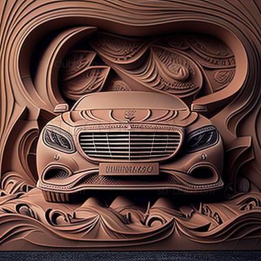 3D model Mercedes Benz S (STL)